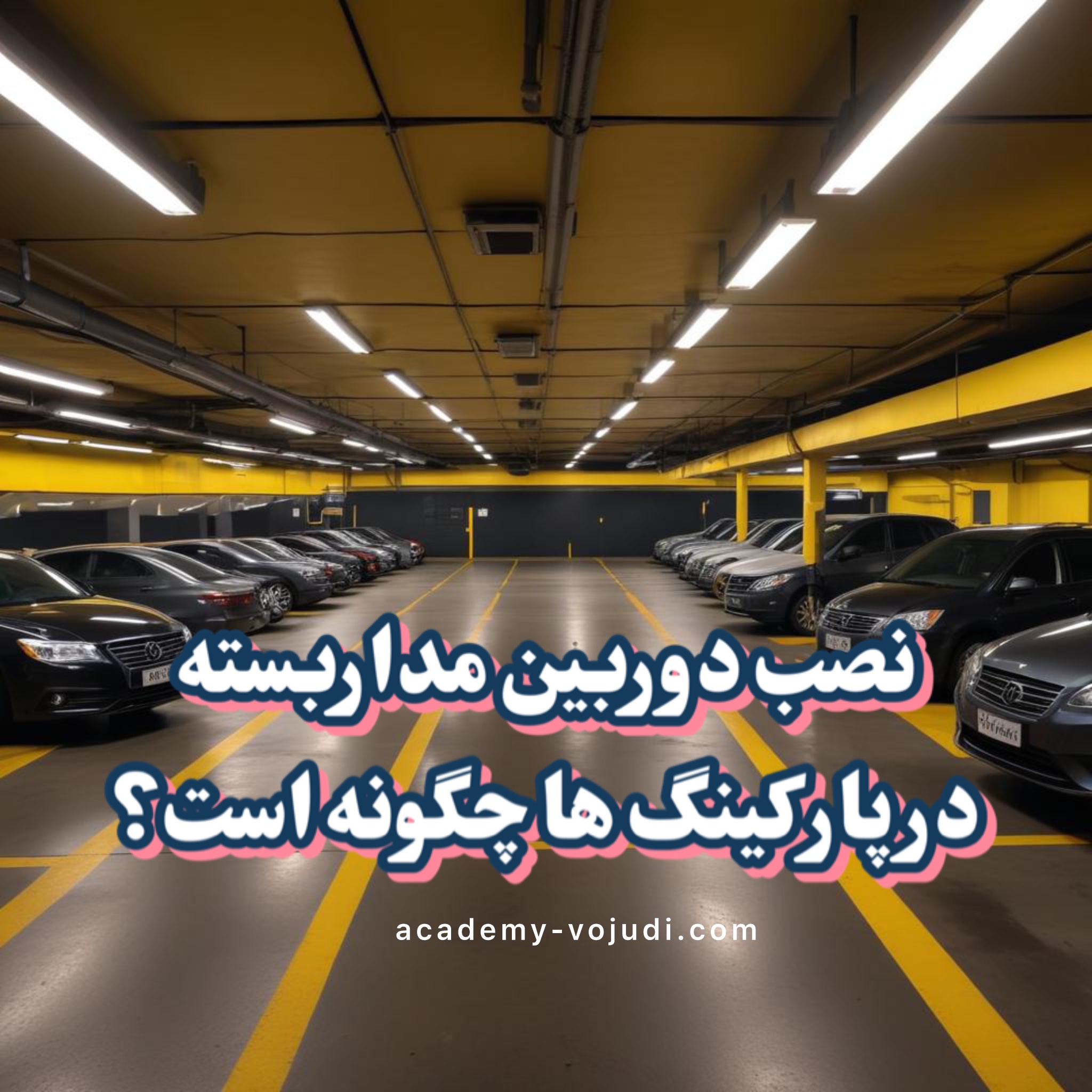 نصب دوربین مداربسته در پارکینگ