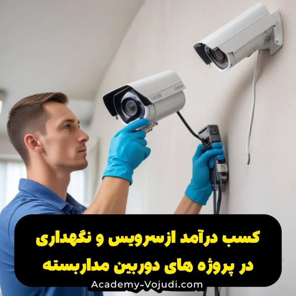 سرویس و نگهداری دوربین مداربسته